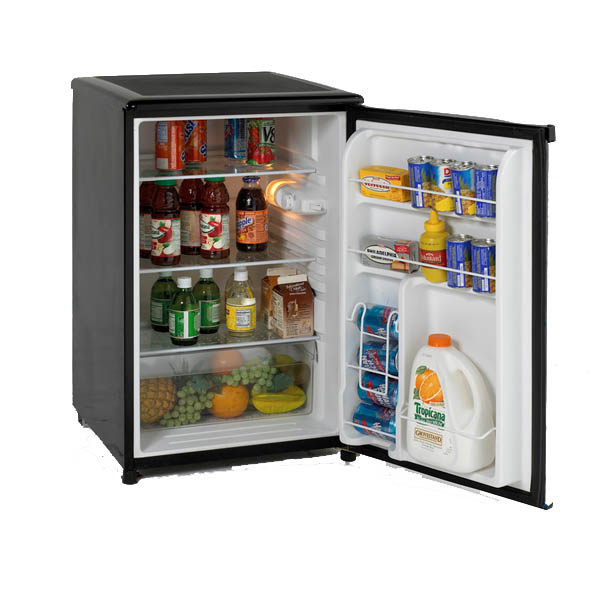 4.5 CF Black Refrigerator
